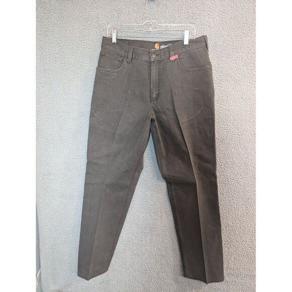 Carhartt Jeans Carhartt Jeans Mens 34 X 34 Relaxed Fit Dark Gray